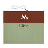 NYP Oliver PEMF Device: A brown and green PEMF therapy mat with a cord.