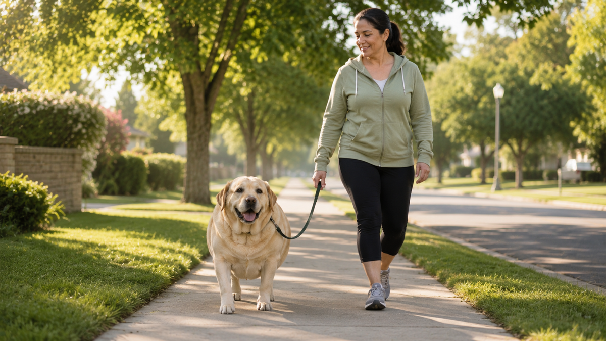 Helping Overweight Dogs Stay Comfortable