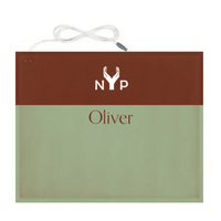NYP Oliver PEMF Device:  A brown and green PEMF therapy mat with a cord.